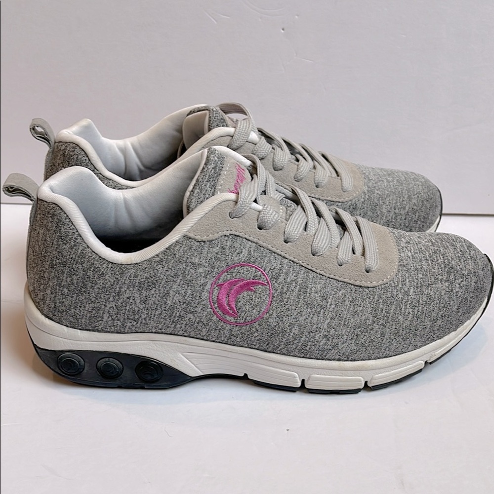 Therafit‎ Women’s Grey Pink Sneakers 7